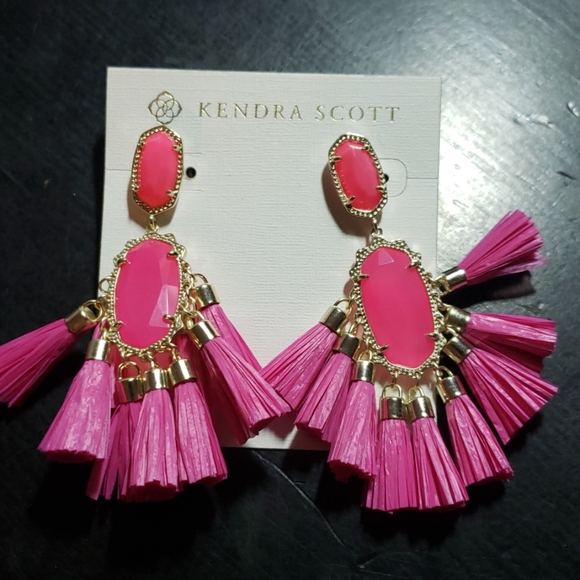 Kendra Scott Christina Statement Earrings - Picture 1 of 2